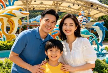 【香港海洋公园】自由行+门票｜通玩山海  轻松省心不赶路【海陆双园一站式畅玩：全天通玩海滨乐园+高峰乐园，海景缆车高空赏海景，海洋列车沉浸式穿梭】