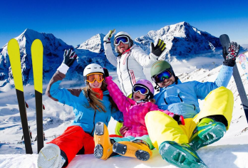 靖安国际滑雪场高山户外激情滑雪一日游+滑雪3小时雪鞋雪板雪仗【包含基础滑具一套-滑雪鞋，滑雪板和滑雪杖！】