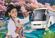 九寨沟风景区一日游【直通车】黄龙九寨高铁站-九寨沟沟口-豪华/保姆大巴【多地上下】
