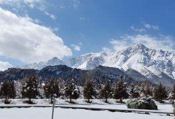 【马蹄寺半日游】早午班大小团多套餐可选【三十三天石窟开凿在百米高的红砂岩壁上，距地面约43米，呈宝塔状共7层21窟，宛如镶嵌于山体的宝塔。】