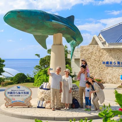 冲绳北部一日游丨美丽海水族馆・万座毛・古宇利岛・美国村