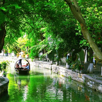 上海出发朱家角私家一日游：水乡古镇+运河游船+评弹