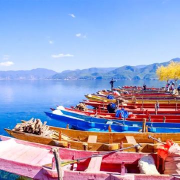 丽江泸沽湖一日游私家团一单一团含门票游船 独立成团包车