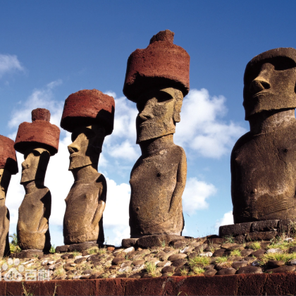 地球的肚脐-飘落在太平洋上的神秘孤岛-复活节岛-智利-1日游