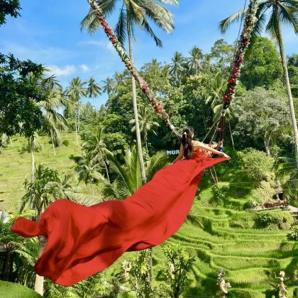 巴厘岛乌布一日游 秘境俱乐部/巴厘岛大秋千/圣泉寺/海神庙