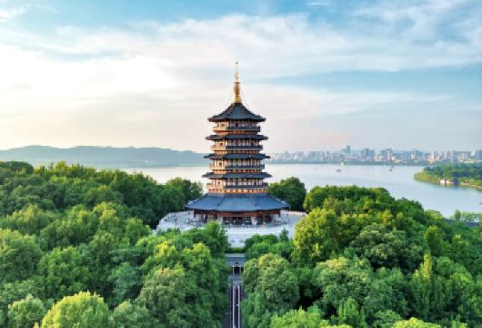 杭州西湖+雷峰塔+西湖游船+灵隐寺纯玩一日丨导游精讲丨上门接【甄选行程：西湖全景热门IP『飞来造像』ღ『西湖风景名胜区』ღ『西湖游船』ღ『雷峰塔』】