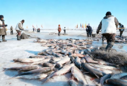 【查干湖冬捕】包车1日游｜哈尔滨出发+专属包车【非遗奇观，冰天雪地的渔猎奇迹——查干湖冬捕】