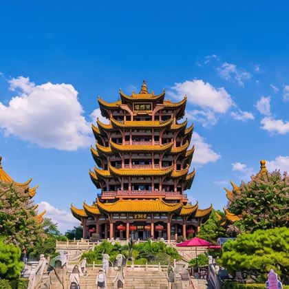 黄鹤楼+省博物馆+东湖+武大+武汉关+轮渡一日游