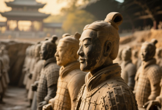 西安兵马俑+丽山园+陶俑制作一日游 9座中/英/韩/日导游【多语小团服务：9座小团中/英/韩/日多语言导游，配无线耳麦，深度解读兵马俑与丽山园秦代文明。】