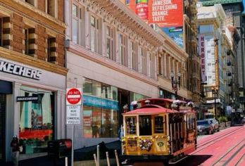 旧金山一日游：金门大桥+艺术宫+科伊特塔+旧金山铛铛车【[费用包含]一站全包服务-无需支付司机小费-餐费-过路费（不包含门票+导游费用）-包车时长10小时】