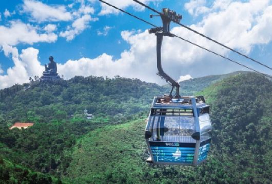 大屿山昂坪360来回缆车门票（优先登车）＋单程市区接送【来回缆车门票（单程优先登车） 避开长队，快速上车】