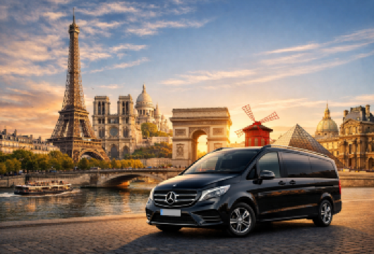 【私人定制行程+上门接送+中文司导】法国巴黎市区包车一日游！【语言沟通零压力：24 小时在线中文管家 + 资深中文司机，沟通零障碍，旅途需求问题随时响应】