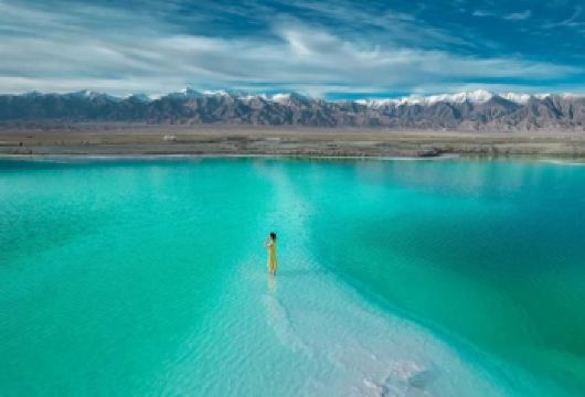 格尔木起敦煌止黑独山+胭脂山+翡翠湖异地散团一日游赠U型脖枕【[天佑优品]格尔木市敦煌市区范围内上门接送】