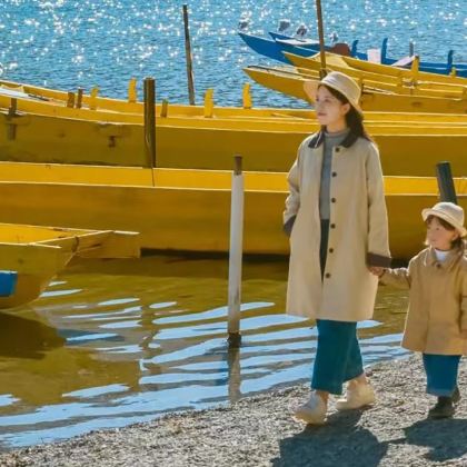 丽江泸沽湖真纯玩一日游+女神湾+50分钟划船登岛+360环湖