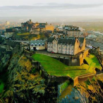 英国爱丁堡往返：阿尼克城堡包车（邂逅哈利波特打卡地）