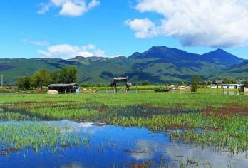 虎跳峡香格里拉段+拉市海湿地公园+拉市海骑马+茶马古道一日游【虎跳峡的震撼，拉市海的惬意，一日畅享】