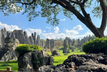 云南昆明石林+九乡溶洞一日游【一价全含+15人小团纯玩体验】【走心旅行设计、暖心萌趣才艺导游、精心搭配超赞美食！】