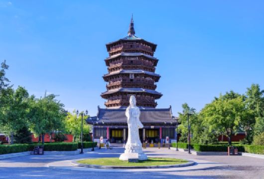 大同云冈石窟+悬空寺+应县木塔1日包车游【上门接送】【[景区参观时间灵活]：无超时费困扰，舒心自在，时间自由】