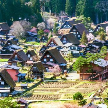 名古屋飞驒高山+白川乡合掌村一日游，世界文化遗产