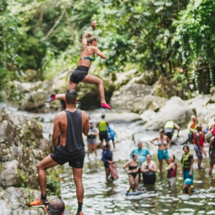 波多黎各圣胡安El Yunque雨林徒步滑道速降一日游