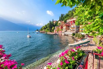 意大利科莫湖一日游【米兰往返+卢加诺/贝拉吉奥可选】【感受时尚的湖滨小镇科莫坐落在从海岸升起的巨大白雪皑皑的阿尔卑斯山之间。】