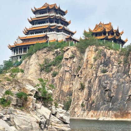 安徽蚌埠市博物馆+龙子湖+栖岩寺+望淮塔一日游可中英文服务