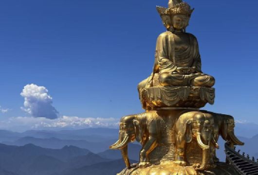 成都出发峨眉山朝拜包车一日游【金顶云海佛光】