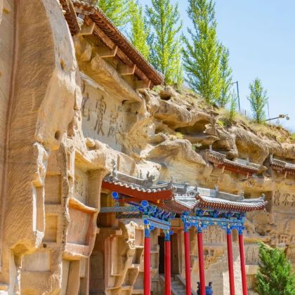 榆林中赢文化广场-万里长城第一台-榆林八景