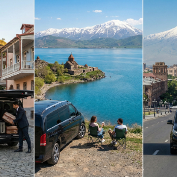 第比利斯至亚美尼亚埃里温私人接送服务，含塞凡湖停留