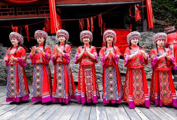 三峡人家一日游（【热销中】5A景点，多套餐，纯早/晚班可选）【原始的自然风光，山青水秀，天然氧吧，漂亮的土家族幺妹，哭嫁表演，惟妙惟肖，真正的天然风光。】