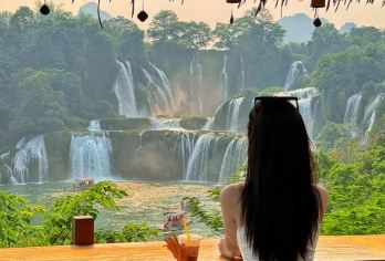 南宁德天跨国大瀑布+名仕田园一日游【可选名仕竹筏】【边关画卷：走进边境山水画廊，体验中越民族风情，领略跨国瀑布壮美；】