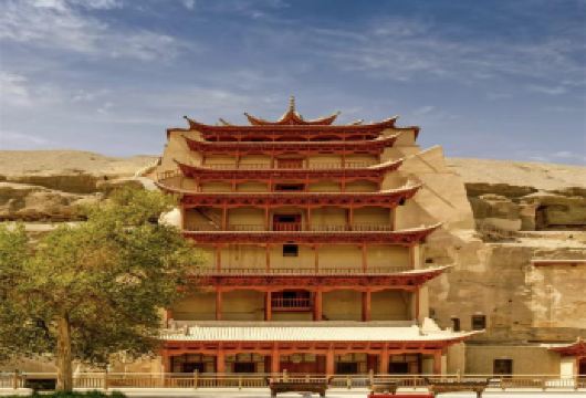 【淡季特惠赠住宿/多套餐可选】敦煌莫高窟+鸣沙山月牙泉一日游【宿行无忧，贴心赠送住宿，多套餐可选】