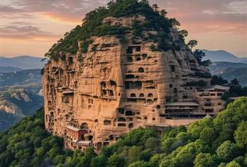 天水麦积山石窟+伏羲庙+古城一日游【优质导游讲解·精品纯玩】【[品质出行]天水市区酒店，火车站和机场提供接送】