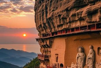 伏羲庙+麦积山石窟+净土寺一日游【寻根伏羲祖庙、览世界遗产麦积石窟、访净土古寺赏松涛盛景，一站式人文山水精华，省心畅游天水。】