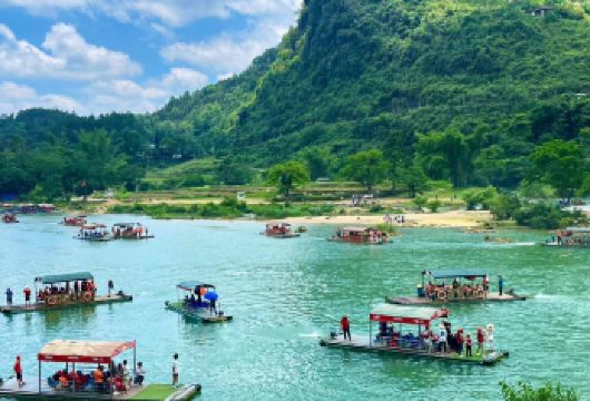 广西崇左德天跨国瀑布景区+明仕田园风景区包车一日游中英文服务【可提供 中英文及小语种导游服务-往返接送-可选导游】