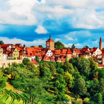 【法兰克福-罗腾堡】步云莱+罪行博物馆+【中世纪小镇之旅】