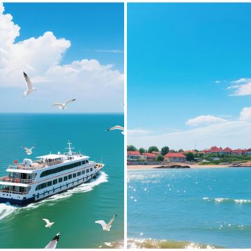 北戴河全景一日游【游轮出海+沉浸式体验北戴河风景】