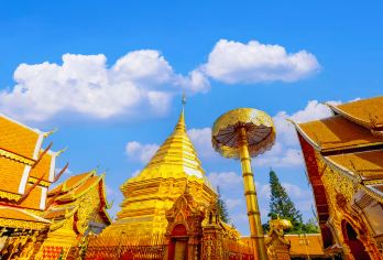 新年特惠-清迈素贴山双龙寺|可选中文拼团半日游或一日游|含导【行程丰富，拜访泰国名寺之一双龙寺，俯瞰清迈全景】