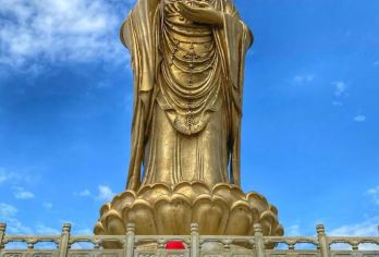 宁波集合出发 舟山普陀山风景区 一日游 全程土著导游解说 【南海观音 普济寺 精华景点 土著导游解说】