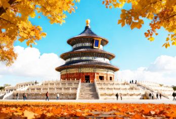 北京天坛联票+颐和园+圆明园联票【赠汉服体验】导游精讲◆耳麦【[安心出游]行程透明，天坛（祈年殿、回音壁、圜丘），圆明园（大水法、迷宫、遗址），导游讲解配备耳麦！】