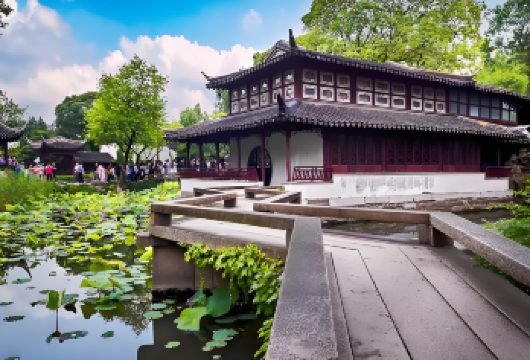 【配麦选18人团】拙政园+寒山寺+狮子林+虎丘+山塘街一日游【此线路自主运营，严选高素质导游，服务至上，追求品质，保证游玩质量，放心选择，安心出游。】