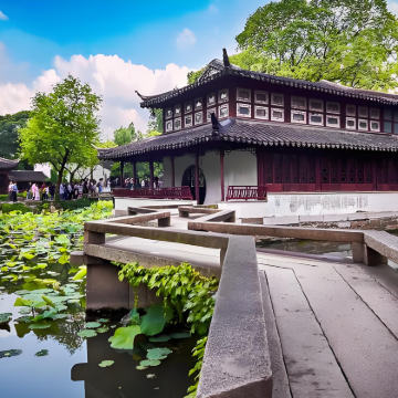 【配麦选18人团】拙政园+寒山寺+狮子林+虎丘+山塘街一日游