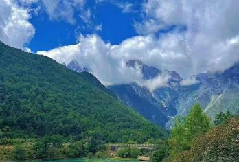 丽江云杉坪+龙女湖+白沙古镇+听花谷百花苑一日游-可英文服务【可提供英文及小语种导游服务-往返接送-可选导游-可代订门票】