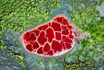 【五湖穿越专线游】腾格里沙漠+乌兰湖·赠航拍+滑沙+越野冲沙【[五湖穿越]网红路线深度游玩打卡乌兰湖‘地球的心脏’、骆驼湖‘粉红之境’、天鹅湖‘大漠秘境’吉他湖；】