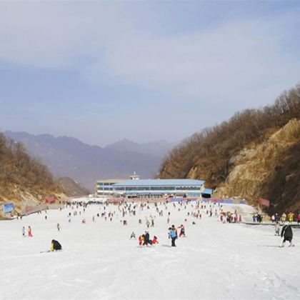 天龙池滑雪世界一日游【南阳出发，含车费＋滑雪票+基础雪具】