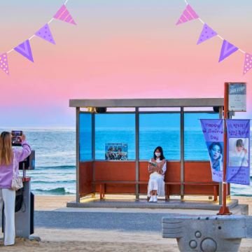 冬季特别企划：BTS拍摄景点巡礼 (首尔出发, 同款巴士站)