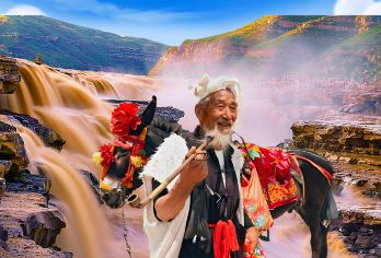 【可选快速入园，免排队团】陕西黄河壶口瀑布一日游，不去黄帝陵【[SVIP团]游客无需下车排队换乘景区摆渡车，原车直接入园；午餐升级景区观瀑舫吃观瀑宴，餐厅有观景台】