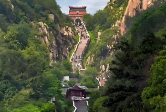 泰山一日游（含门票/上下环山车/导游讲解）可选泰安或济南集散【（含门票/上下环山车/导游讲解）散客拼团】