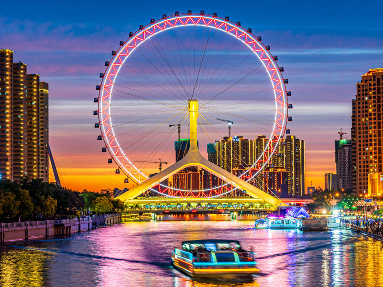 天津意大利风情区+古文化街+天津之眼+相声+张学良故居一日游