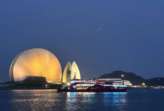珠海九洲港【海上看港珠澳大桥】·海上看珠海【无需通行证，仅需身份证一卡通行】